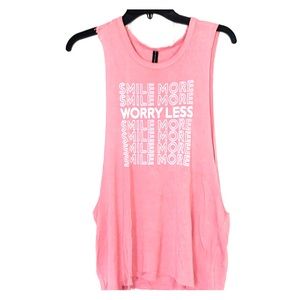 Pink muscle shirt-SOLD